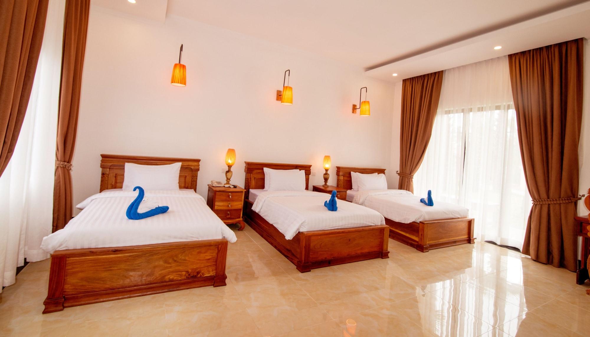 Sala Kamreuk yakınında 8m2 stüdyo Müstakil Ev, 19 banyolu Otel Siem Reap Dış mekan fotoğraf