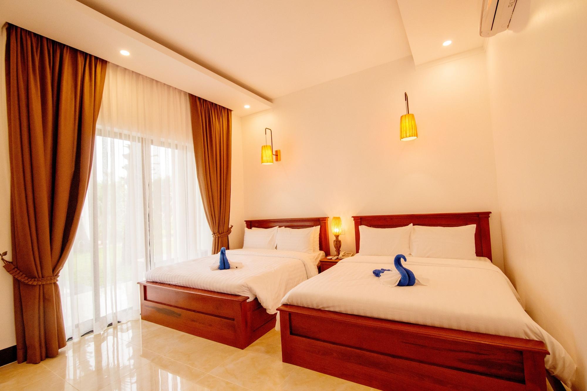 Sala Kamreuk yakınında 8m2 stüdyo Müstakil Ev, 19 banyolu Otel Siem Reap Dış mekan fotoğraf