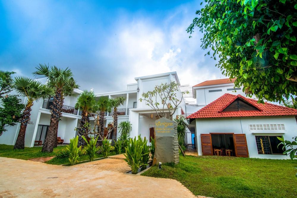 Sala Kamreuk yakınında 8m2 stüdyo Müstakil Ev, 19 banyolu Otel Siem Reap Dış mekan fotoğraf
