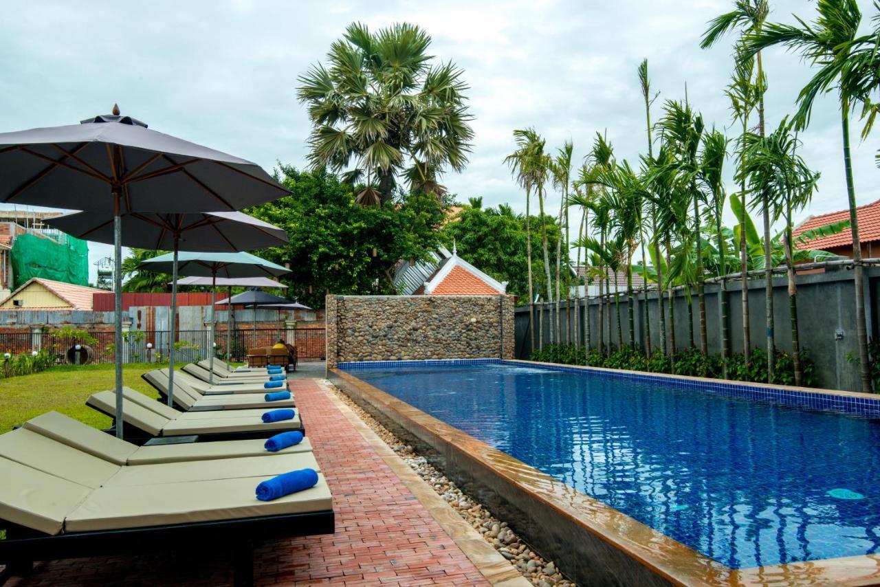 Sala Kamreuk yakınında 8m2 stüdyo Müstakil Ev, 19 banyolu Otel Siem Reap Dış mekan fotoğraf