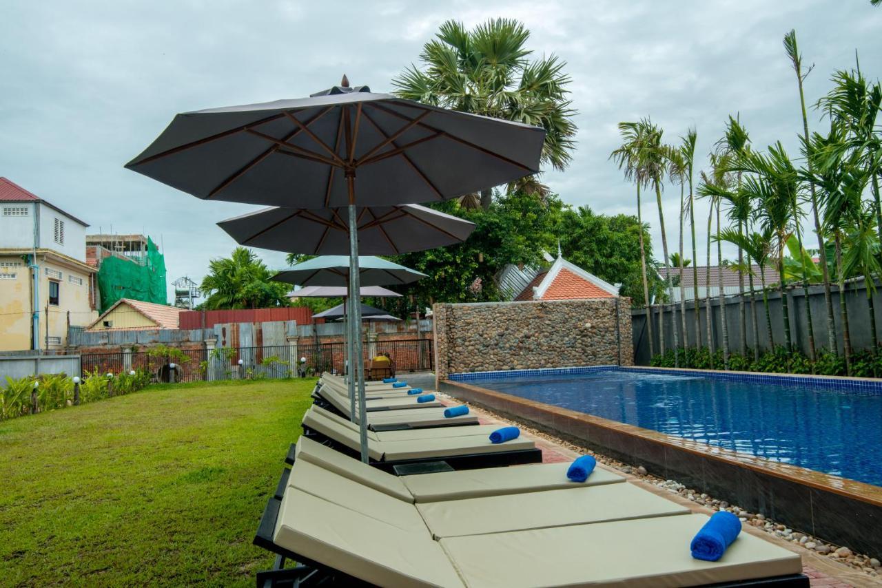 Sala Kamreuk yakınında 8m2 stüdyo Müstakil Ev, 19 banyolu Otel Siem Reap Dış mekan fotoğraf
