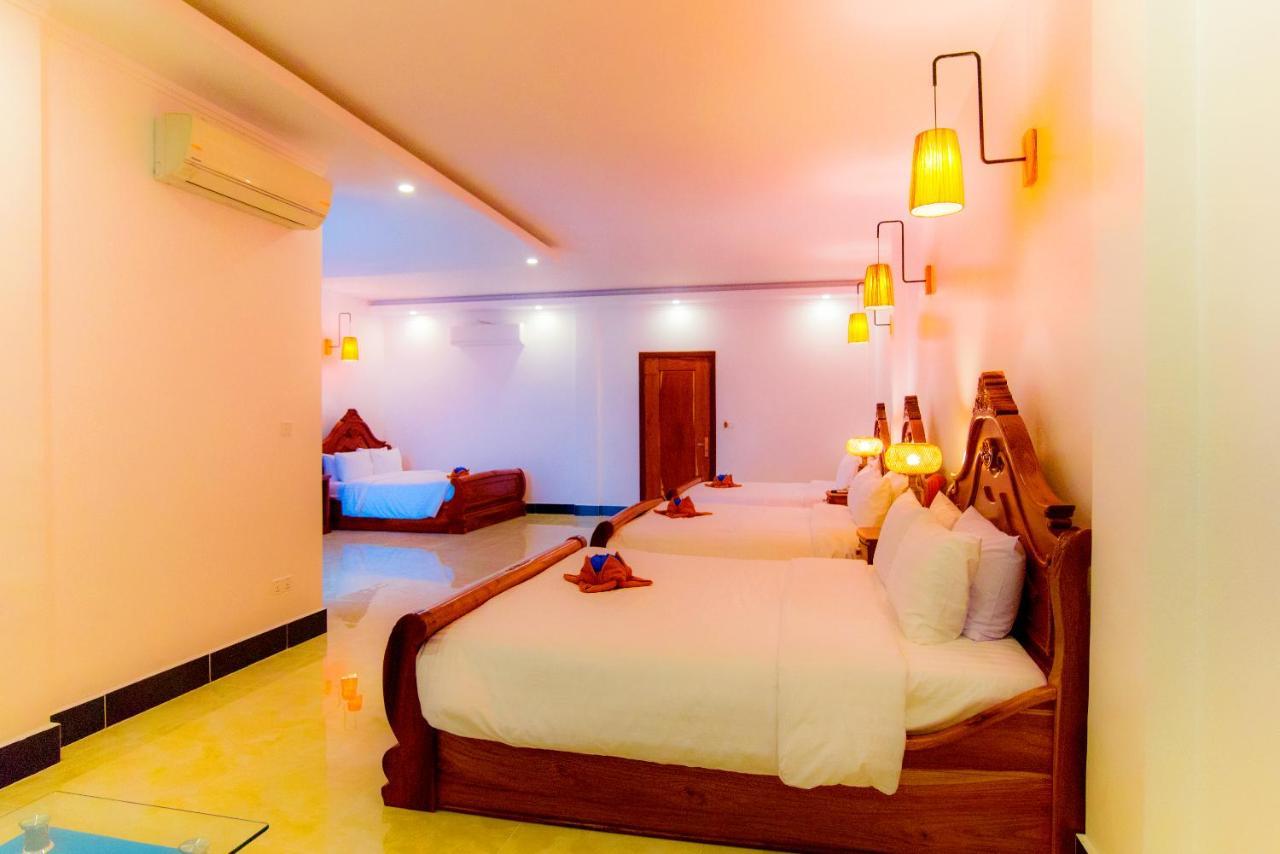 Sala Kamreuk yakınında 8m2 stüdyo Müstakil Ev, 19 banyolu Otel Siem Reap Dış mekan fotoğraf