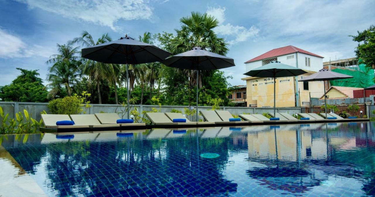 Sala Kamreuk yakınında 8m2 stüdyo Müstakil Ev, 19 banyolu Otel Siem Reap Dış mekan fotoğraf